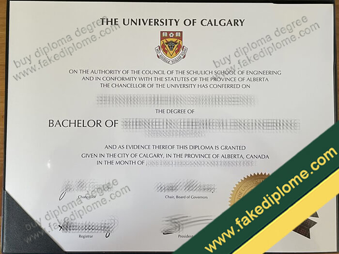 University of Calgary diploma, University of Calgary degree, University of Calgary certificate