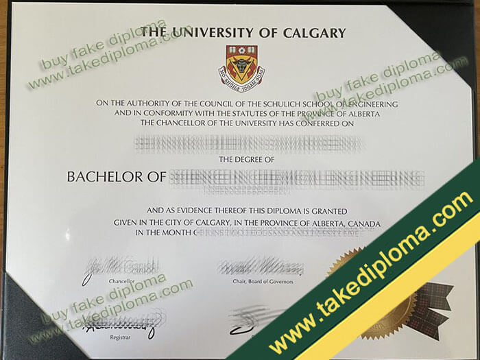 University of Calgary diploma, University of Calgary degree, University of Calgary certificate