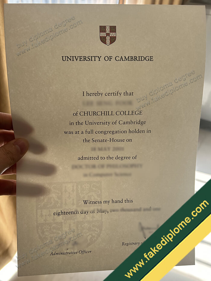 University of Cambridge degree example 1 University of Cambridge degree example 1 How to Get a University of Cambridge Degree Certificate?