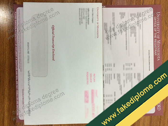 University of Minnesota diploma, University of Minnesota fake degree, University of Minnesota fake transcript