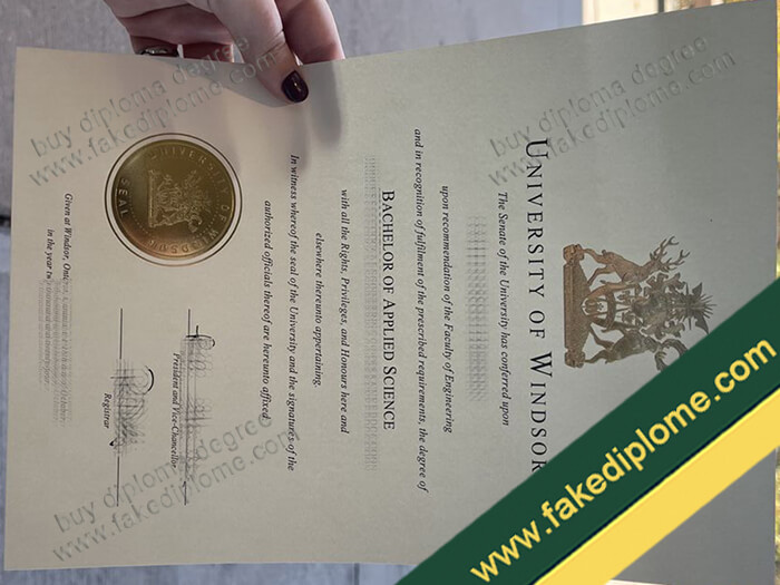 University of Windsor diploma, University of Windsor degree, University of Windsor certificate
