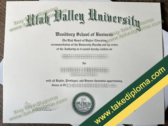 Utah Valley University diploma, Utah Valley University degree, Utah Valley University certificate