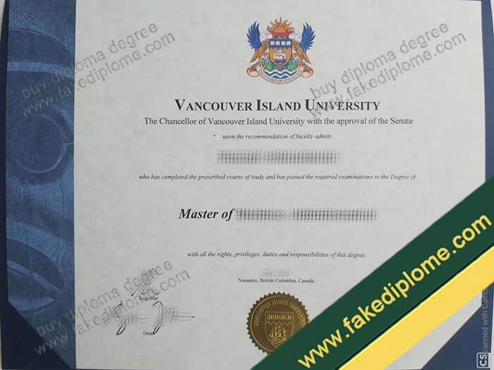 Vancouver Island University diploma, Vancouver Island University degree, Vancouver Island University certificate