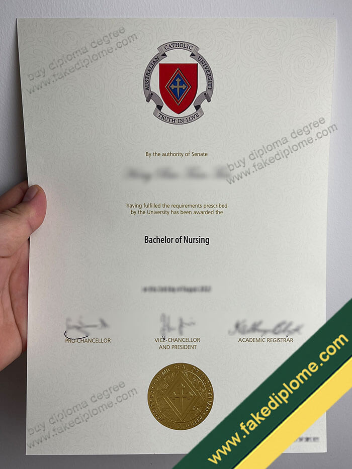 Australian Catholic University diploma, Australian Catholic University degree, Australian Catholic University certificate