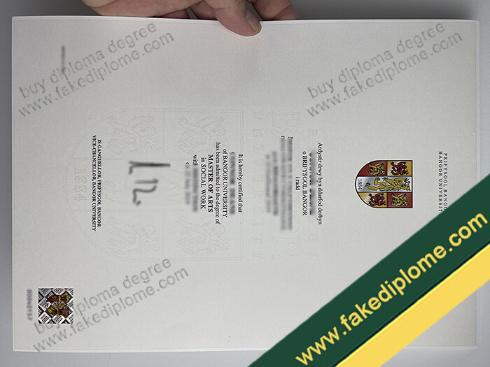 Bangor University diploma, Bangor University degree, Bangor University certificate
