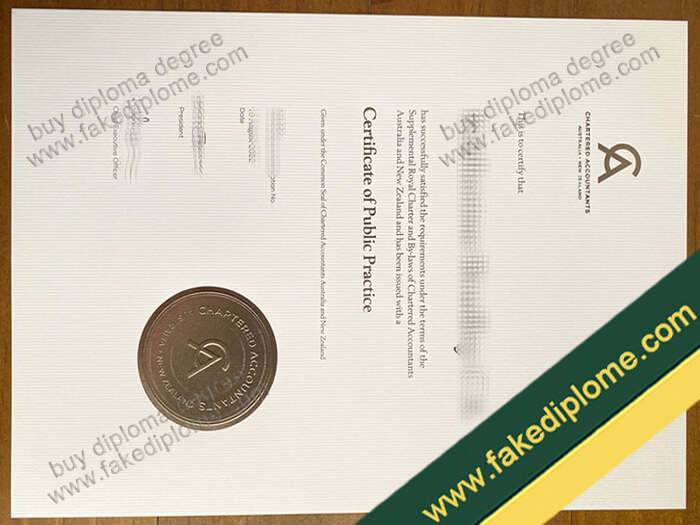 Chartered Accountants Australia and New Zealand diploma, Chartered Accountants Australia and New Zealand certificate