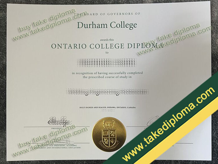 Durham College diploma, Durham College degree, Durham College certificate