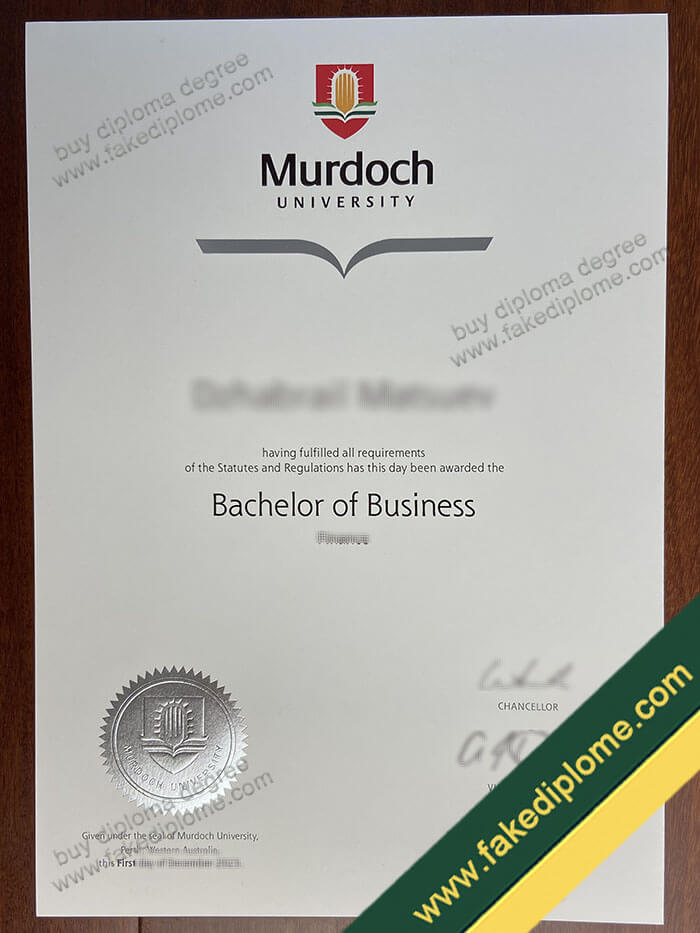 Murdoch University diploma, Murdoch University degree, Murdoch University certificate