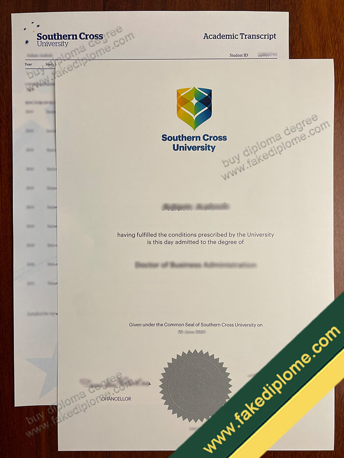 Southern Cross University degree sample 1 Southern Cross University degree sample 1 Tips for ordering a copy of my Southern Cross University (SCU) Diploma