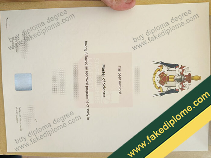 Staffordshire University diploma, Staffordshire University degree, Staffordshire University certificate