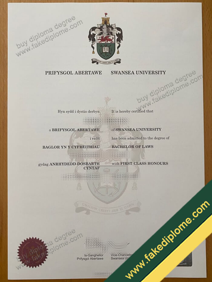 Swansea University diploma sample 1 Swansea University diploma sample 1 What Does a Swansea University Diploma Look Like?