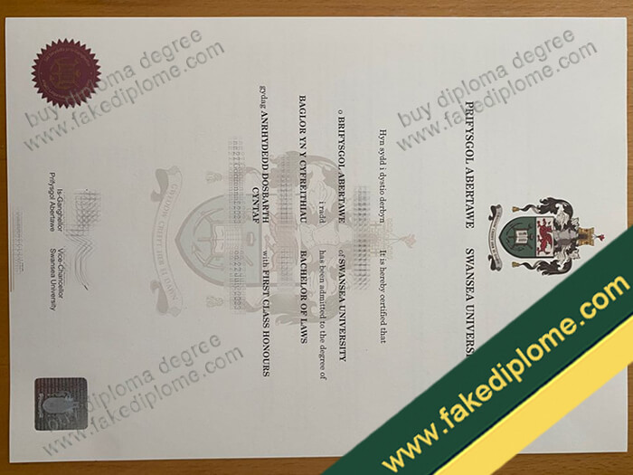 Swansea University diploma, Swansea University degree, Swansea University certificate