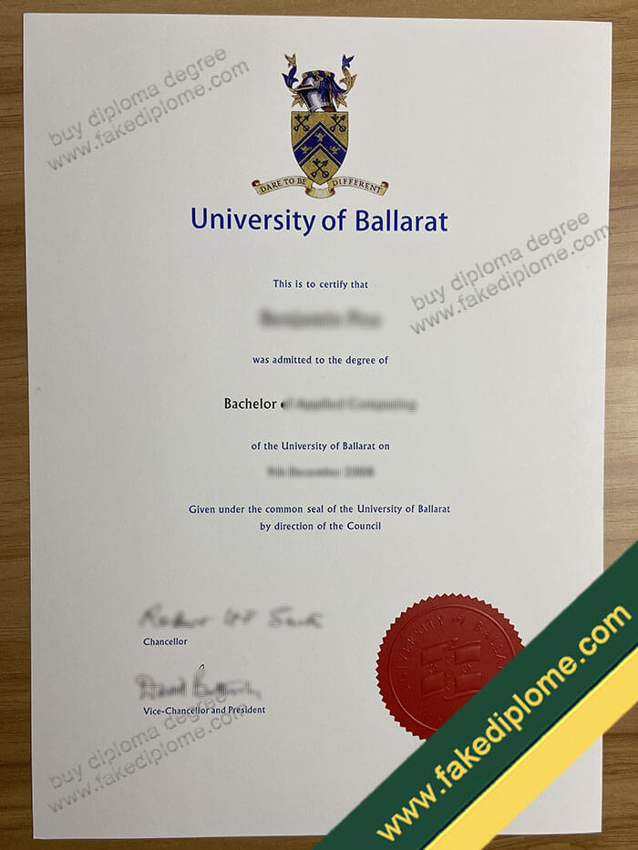 University of Ballarat degree example 1 University of Ballarat degree example 1 Unusual Methods to Order a University of Ballarat Diploma Online.