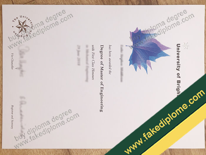 University of Brighton diploma, University of Brighton degree, University of Brighton certificate