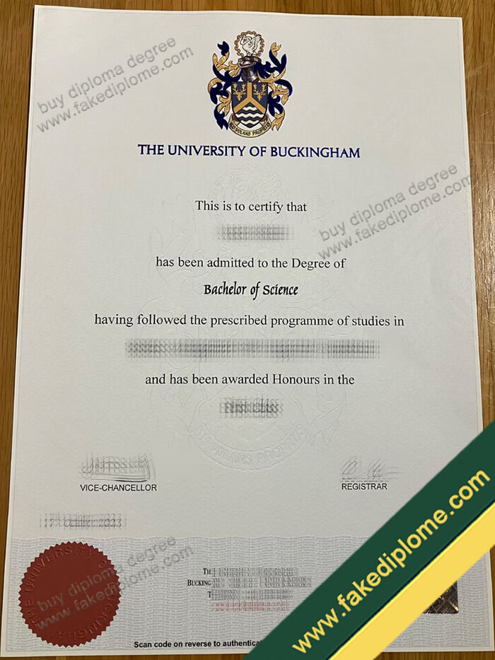 University of Buckingham diploma sample 1 University of Buckingham diploma sample 1 Where to Obtain University of Buckingham Diploma Degree?