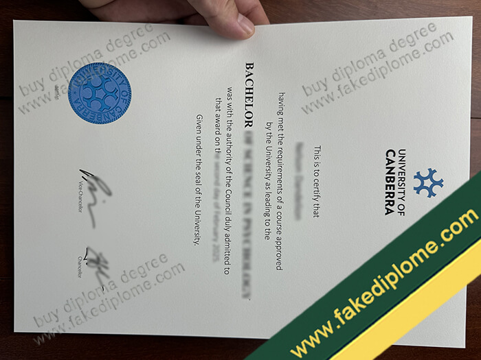 University of Canberra diploma, University of Canberra degree, University of Canberra certificate