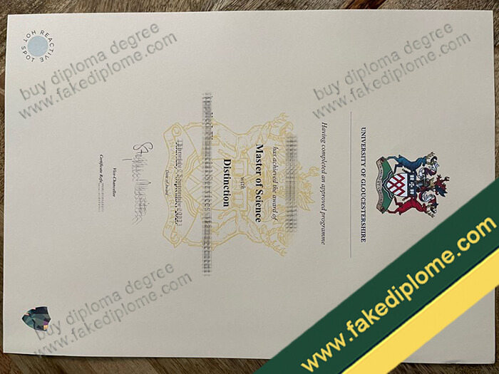 University of Gloucestershire diploma, University of Gloucestershire degree, University of Gloucestershire certificate