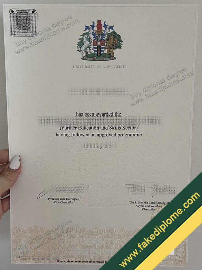 University of Greenwich diploma, University of Greenwich degree, University of Greenwich certificate