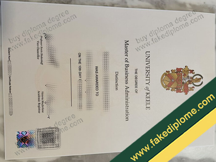 University of Keele diploma, University of Keele degree, University of Keele certificate