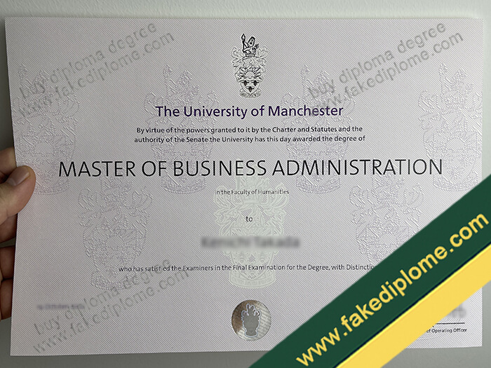 University of Manchester diploma, University of Manchester degree, University of Manchester certificate