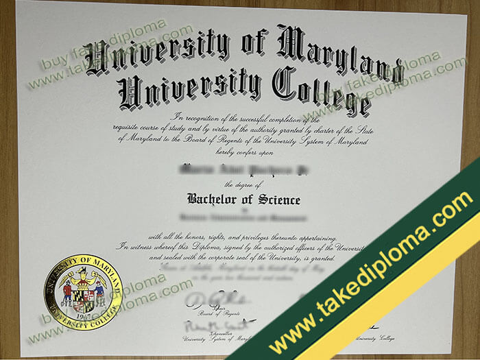 University of Maryland University College diploma, University of Maryland University College degree, University of Maryland University College certificate