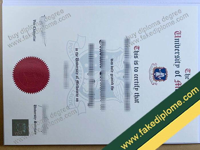 University of Melbourne diploma, University of Melbourne degree, University of Melbourne certificate