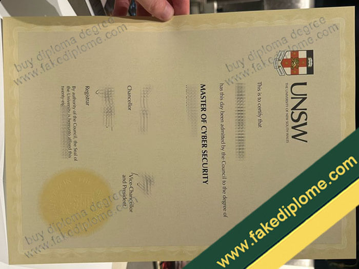 UNSW diploma, UNSW degree, UNSW certificate