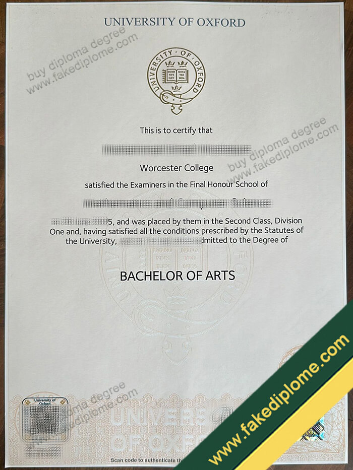 University of Oxford diploma sample 1 University of Oxford diploma sample 1 University of Oxford Diploma Degree Close Up Details