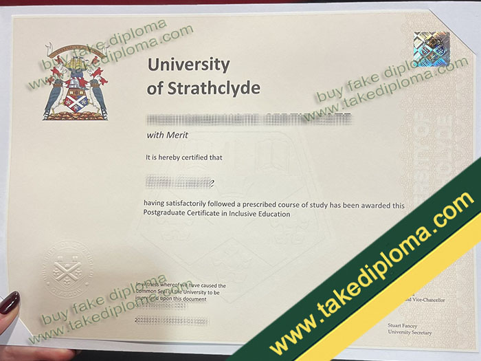 University of Strathclyde diploma, University of Strathclyde degree, University of Strathclyde certificate