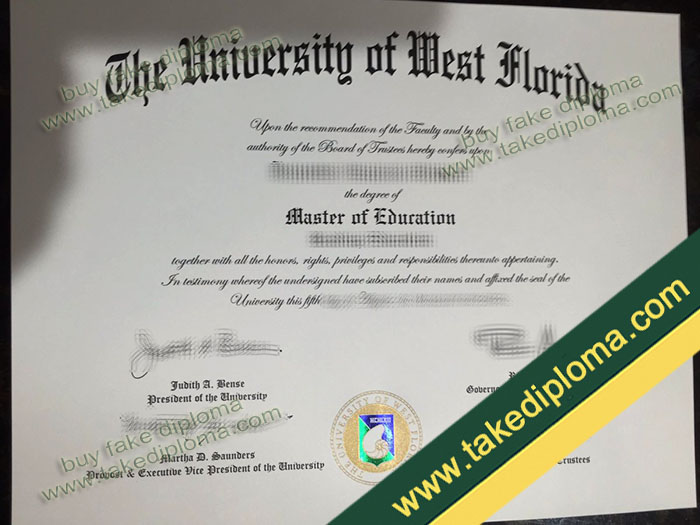University of West Florida diploma, University of West Florida degree, University of West Florida certificate