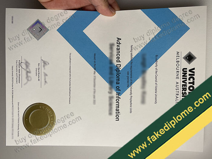 Victoria University diploma, Victoria University degree, Victoria University certificate