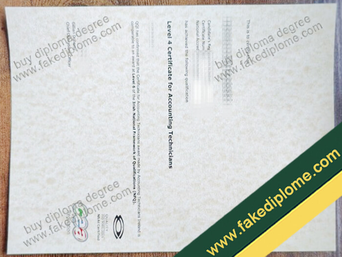 Accounting Technicians Ireland diploma, Accounting Technicians Ireland certificate