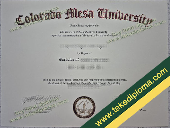 Colorado Mesa University diploma, Colorado Mesa University degree, Colorado Mesa University certificate