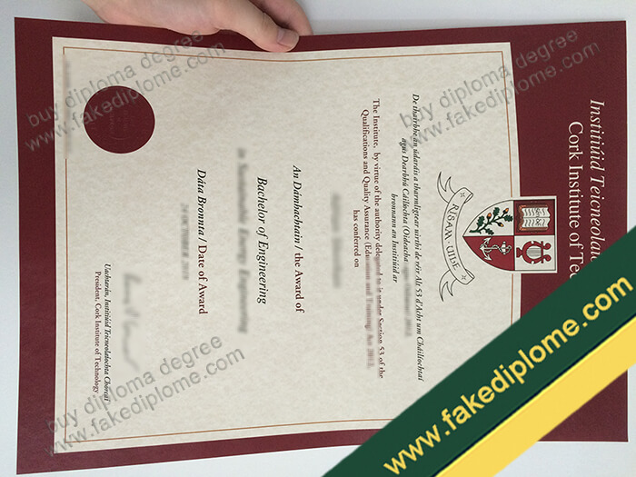 Cork Institute of Technology diploma, Cork Institute of Technology degree, Cork Institute of Technology certificate
