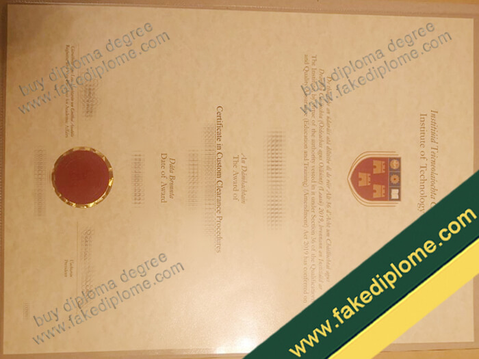 Institute of Technology Carlow diploma, Institute of Technology Carlow degree, Institute of Technology Carlow certificate