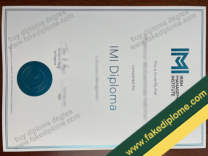 Irish Management Institute diploma, Irish Management Institute certificate