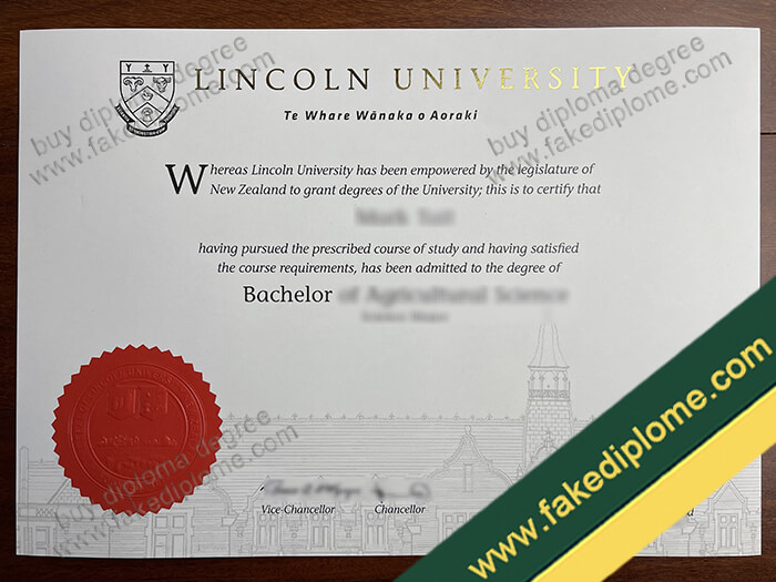 Lincoln University diploma, Lincoln University degree, Lincoln University certificate