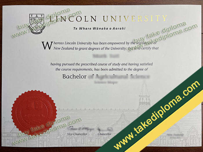 Lincoln University diploma, Lincoln University degree, Lincoln University certificate