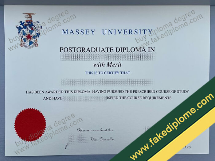 Massey University diploma, Massey University certificate, Massey University degree