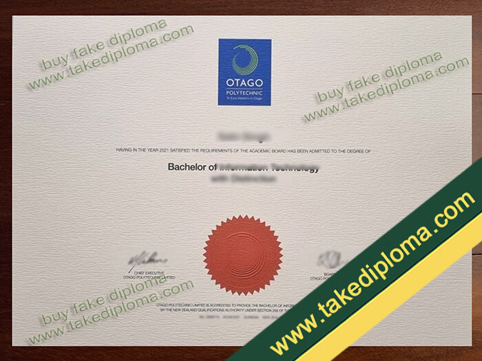 Otago Polytechnic diploma, Otago Polytechnic degree, Otago Polytechnic certificate