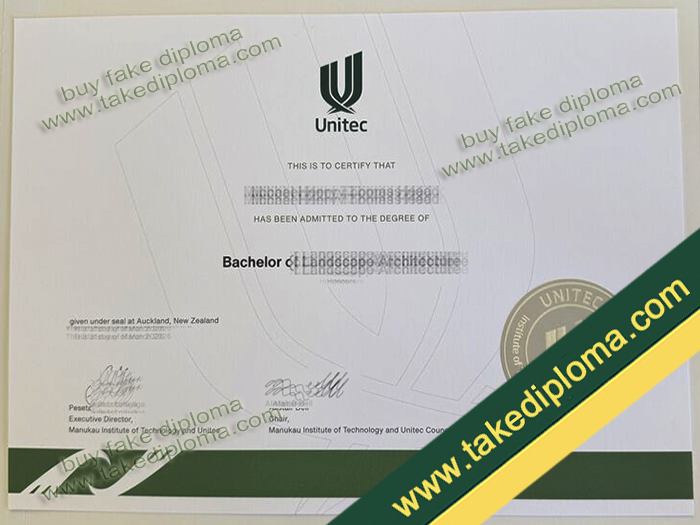Unitec Institute of Technology diploma, Unitec Institute of Technology degree, Unitec Institute of Technology certificate