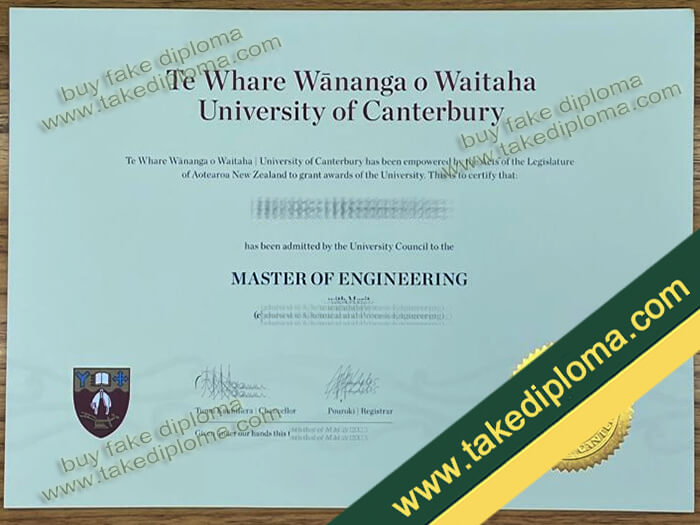 University of Canterbury diploma, University of Canterbury degree, University of CanterburyUniversity of Canterbury certificate