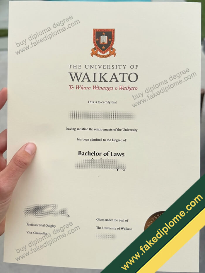 University of Waikato diploma, University of Waikato degree, University of Waikato certificate