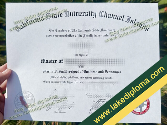 California State University Channel Islands diploma, California State University Channel Islands degree, California State University Channel Islands certificate