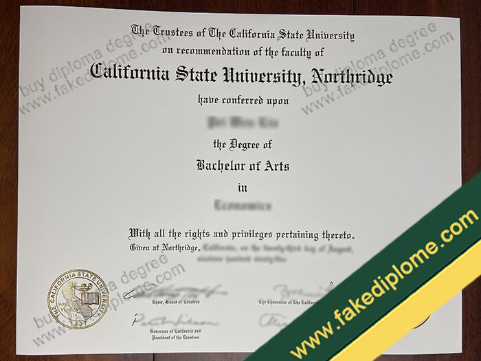 California State University, Northridge diploma, California State University, Northridge degree, California State University, Northridge certificate