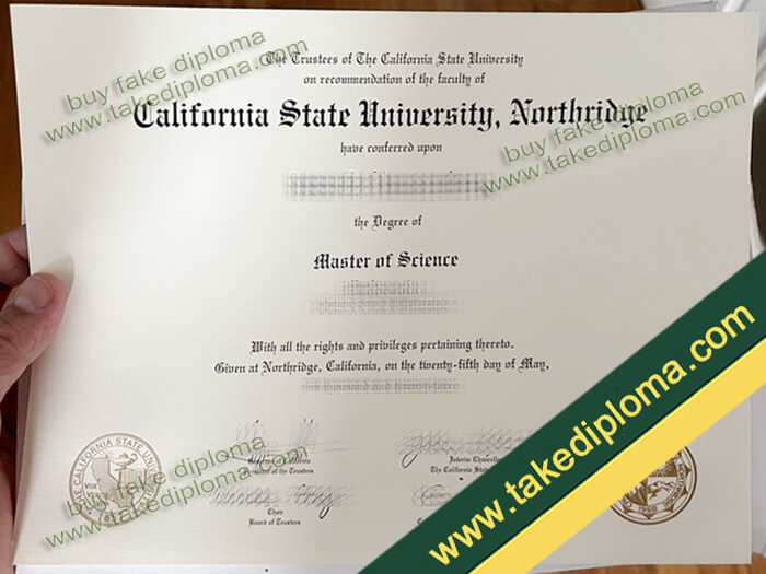 California State University, Northridge diploma, California State University, Northridge degree, California State University, Northridge certificate