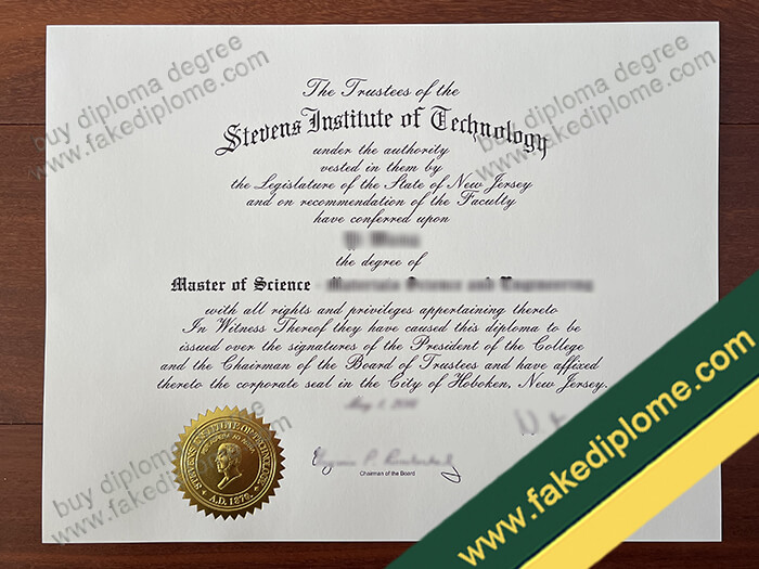 Stevens Institute of Technology diploma, Stevens Institute of Technology degree, Stevens Institute of Technology certificate