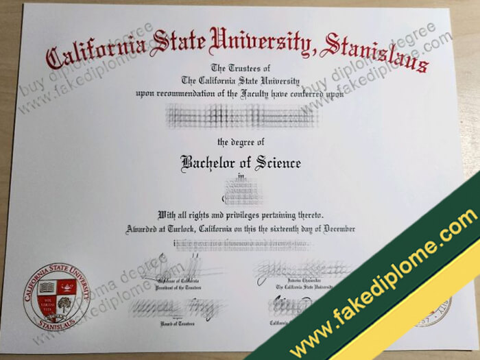 California State University Stanislaus diploma California State University Stanislaus diploma How to Get California State University, Stanislaus Diploma?