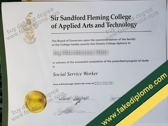 Fleming College diploma, Fleming College degree, Fleming College certificate