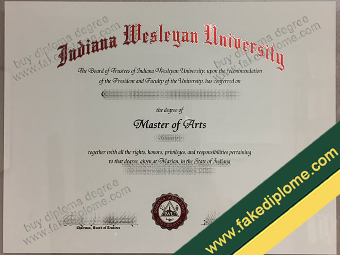 Indiana Wesleyan University diploma, Indiana Wesleyan University degree, Indiana Wesleyan University certificate